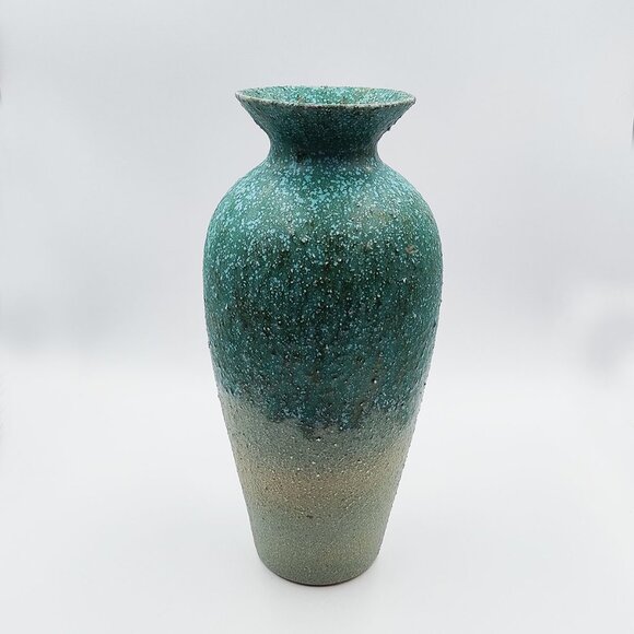 1970s Astonishing Green Lava Vase - Picture 3 of 8